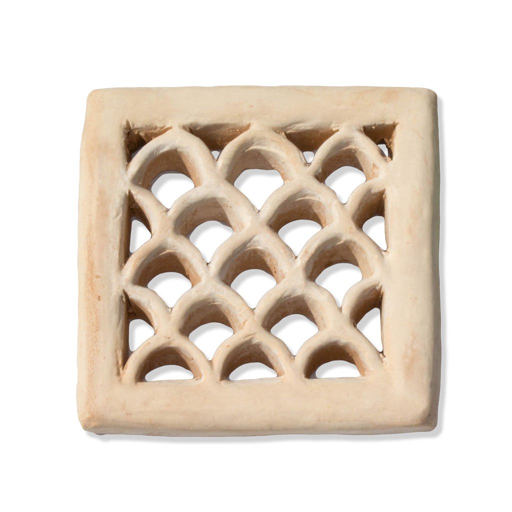 Rejilla de barro cuadrada de 30 x30cm