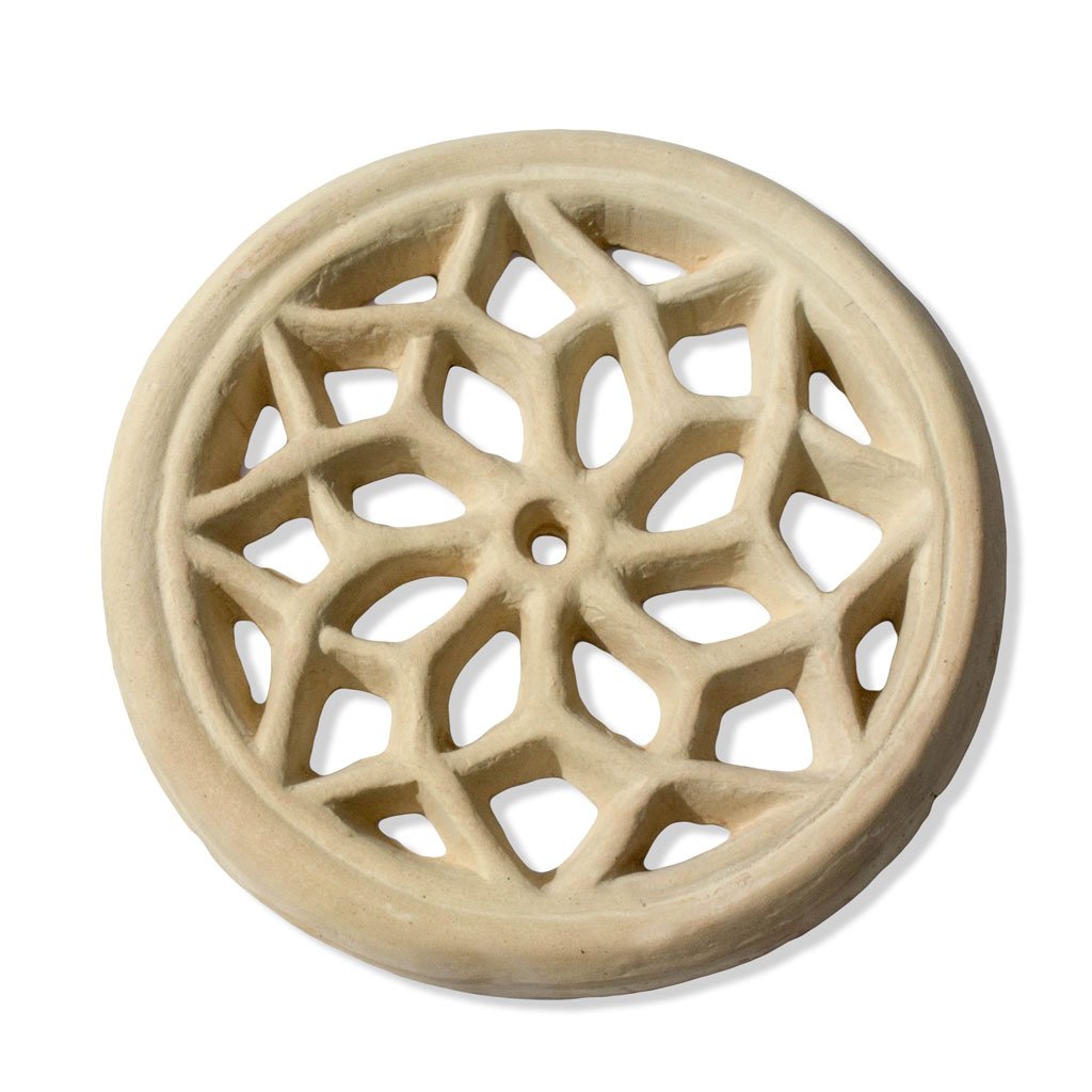 Rejilla de barro redonda