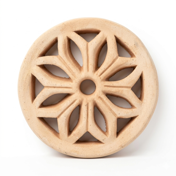 Rejilla redonda "girasol" 11 cm.